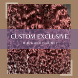 Empress Curl (Curly) Burgundy