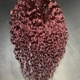 Empress Curl (Curly) Burgundy