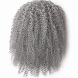 Gray Monarch Curl Tapered Crown Topper PRE-ORDER(48-Day Processing)